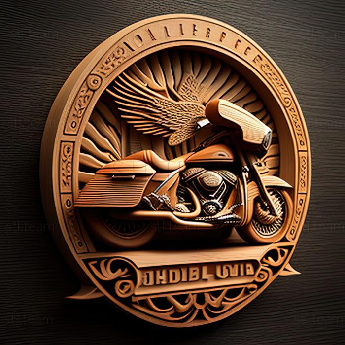 3D модель Harley-Davidson Road Glide (STL)